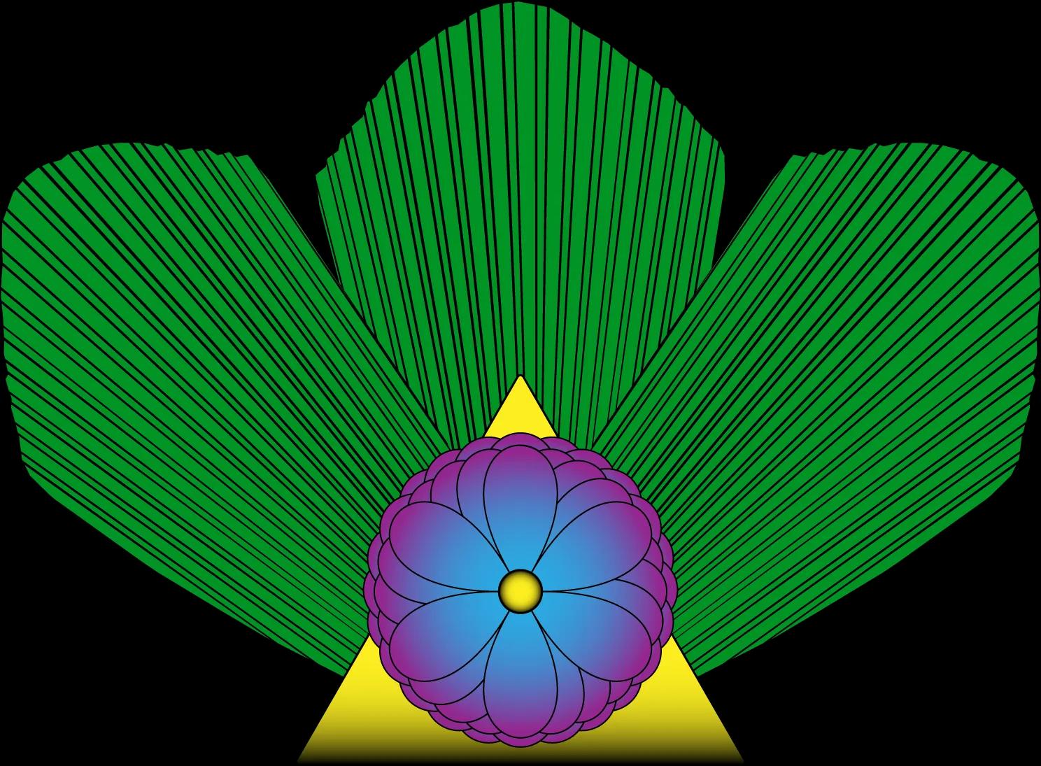 Flag of the Aʻoonirobi constructed language