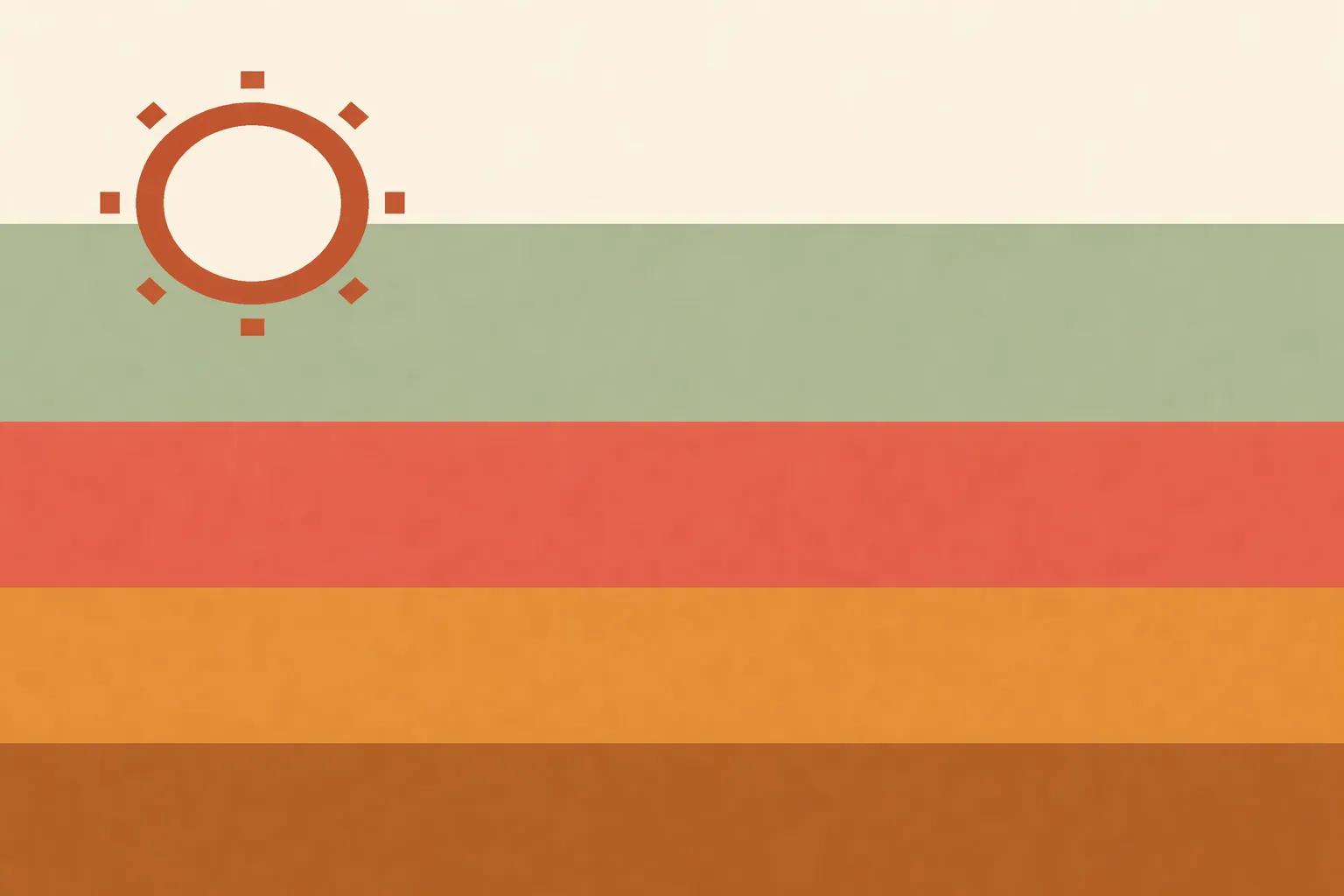 Flag of the Aledi constructed language