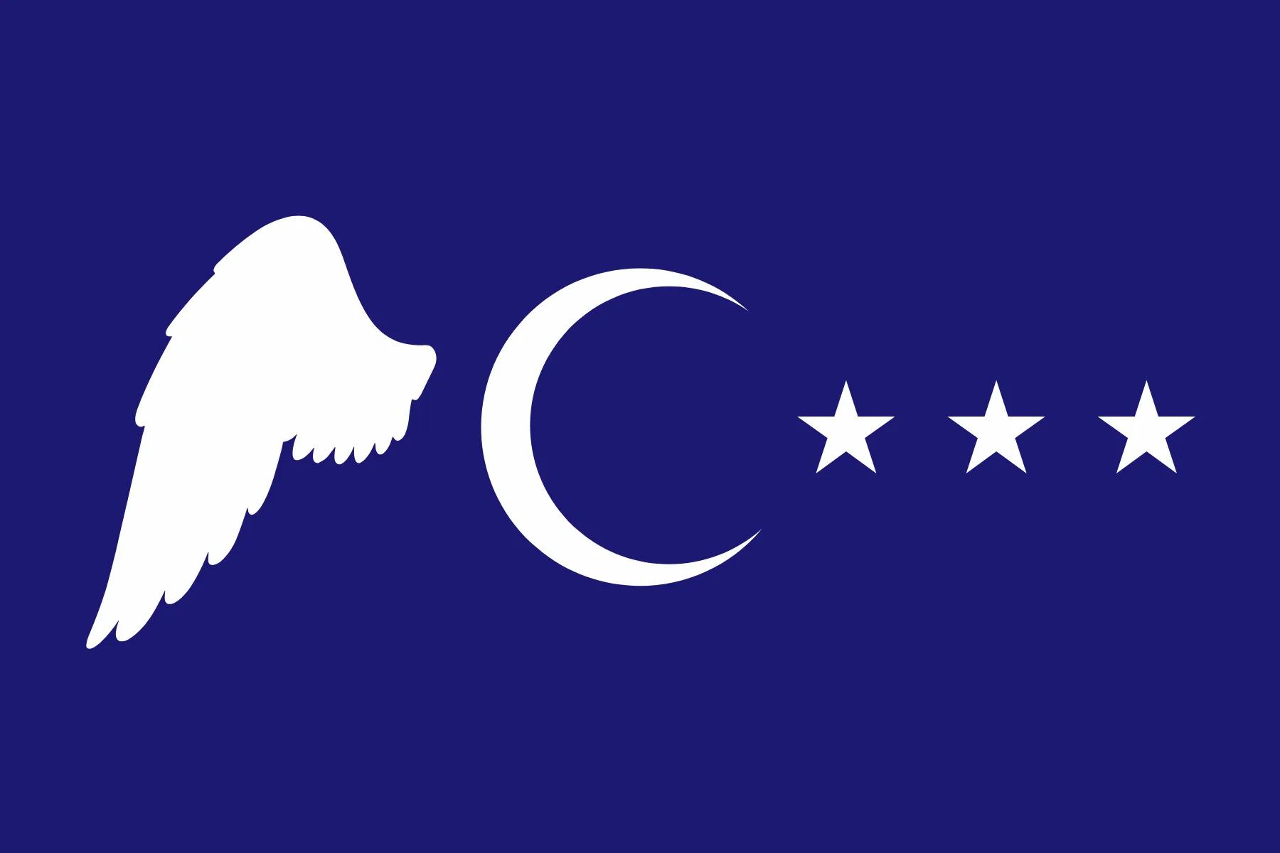 Flag of the Munchiyon constructed language