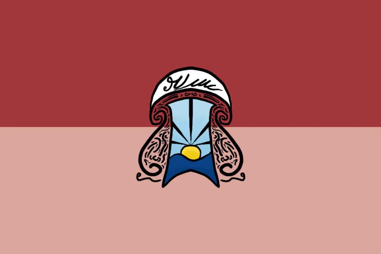 Flag of the Dice constructed language