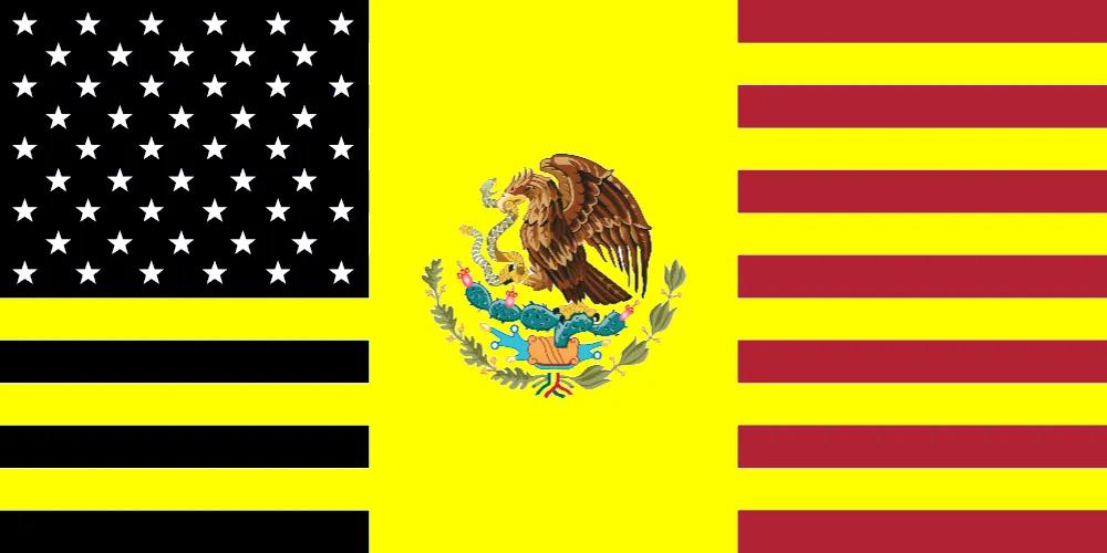 Flag of the Allepañoglish constructed language