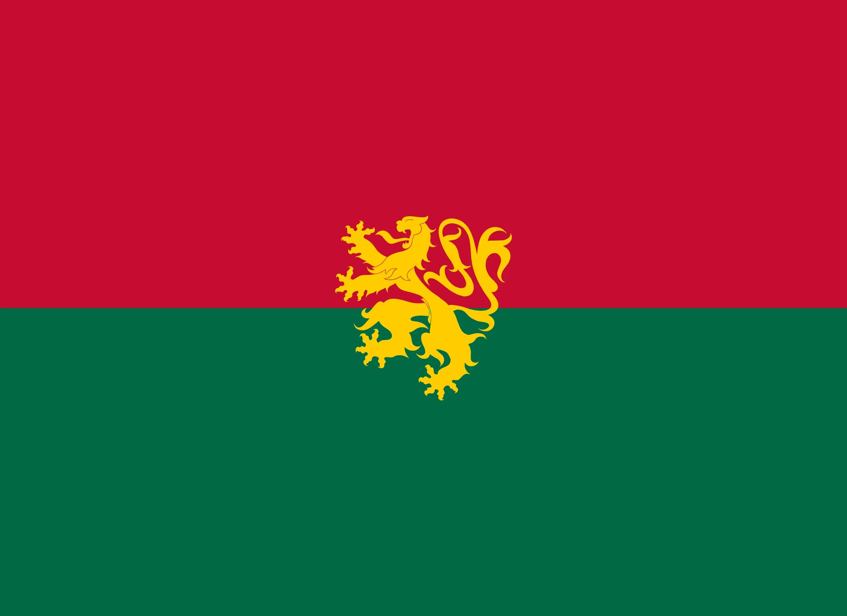 Flag of the Gweson constructed language