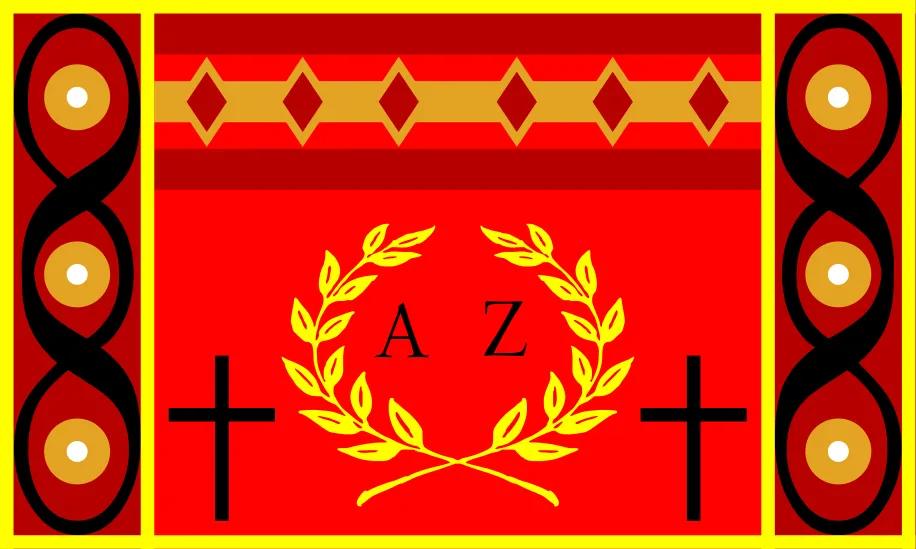 Flag of the ZyLatin Latin'yny constructed language