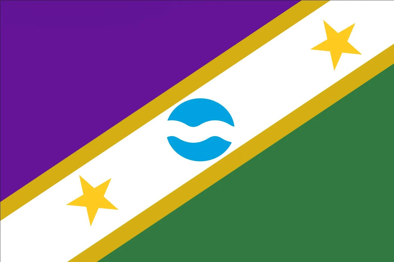 Flag of the aKãii constructed language