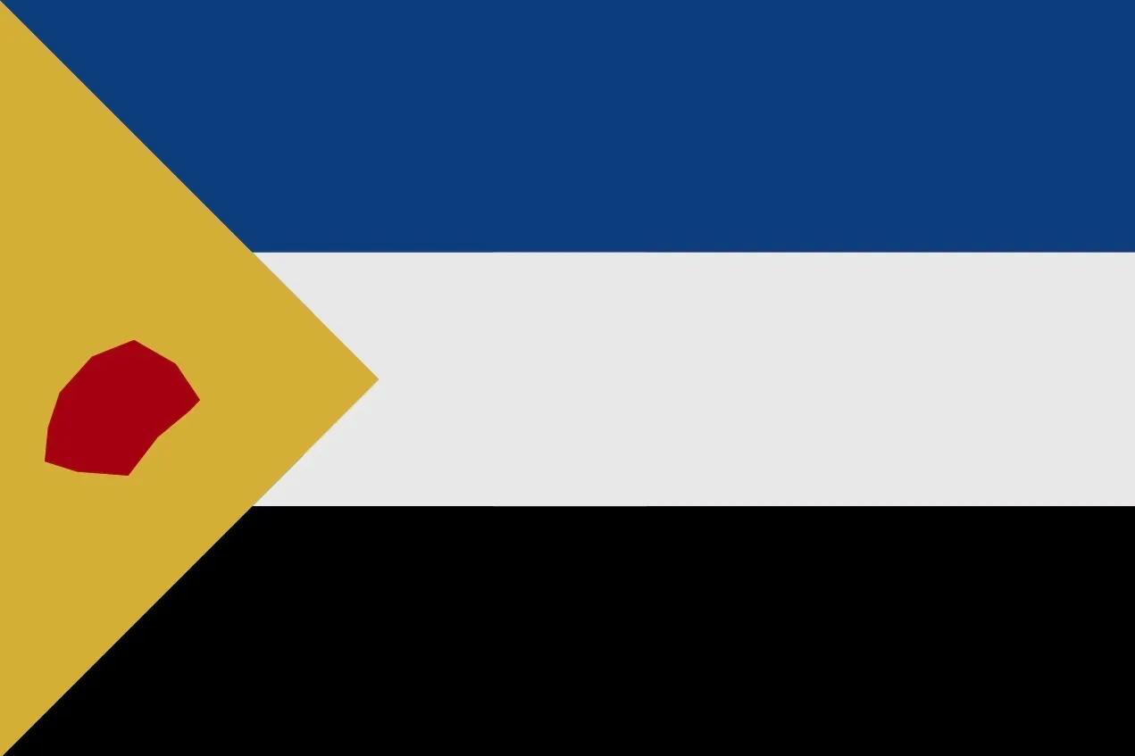 Flag of the mîʼụ́ gà fêʼ dʼìx ñạ́x constructed language
