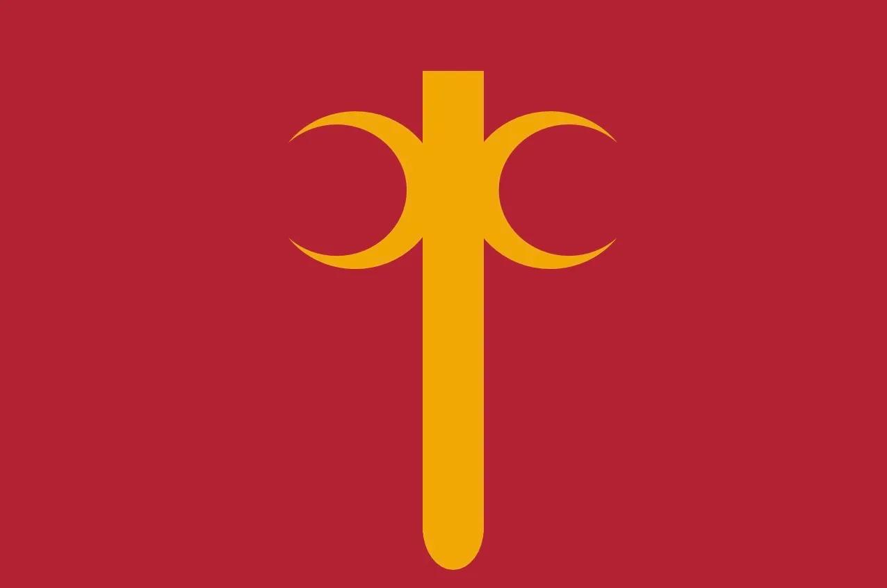 Flag of the fí tí mí constructed language