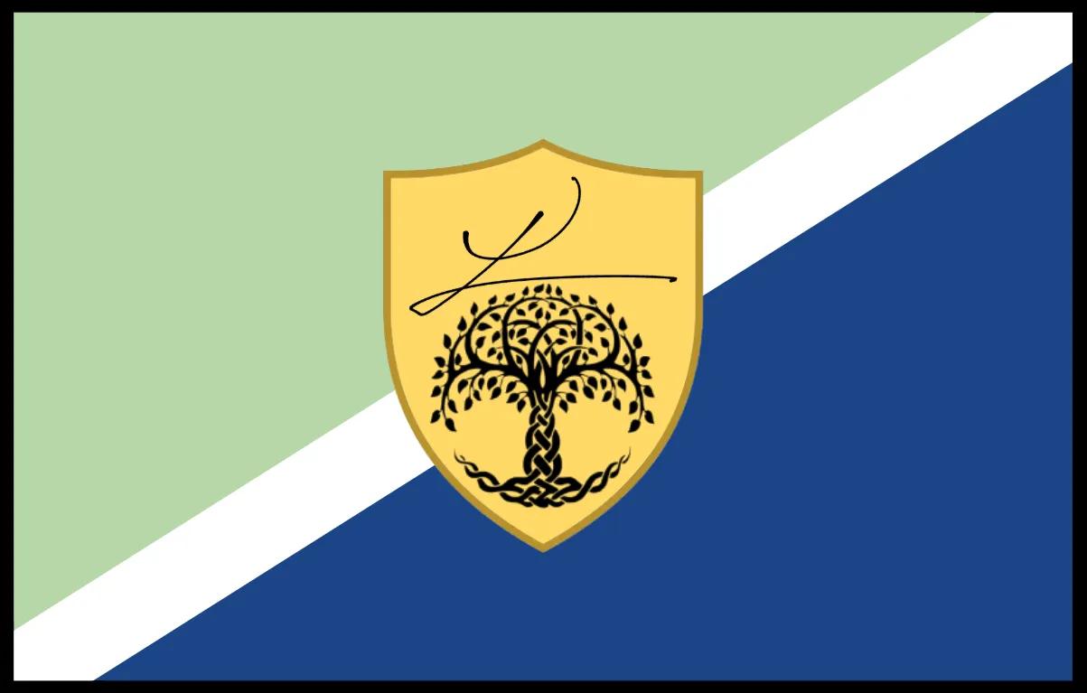 Flag of the Nersek constructed language