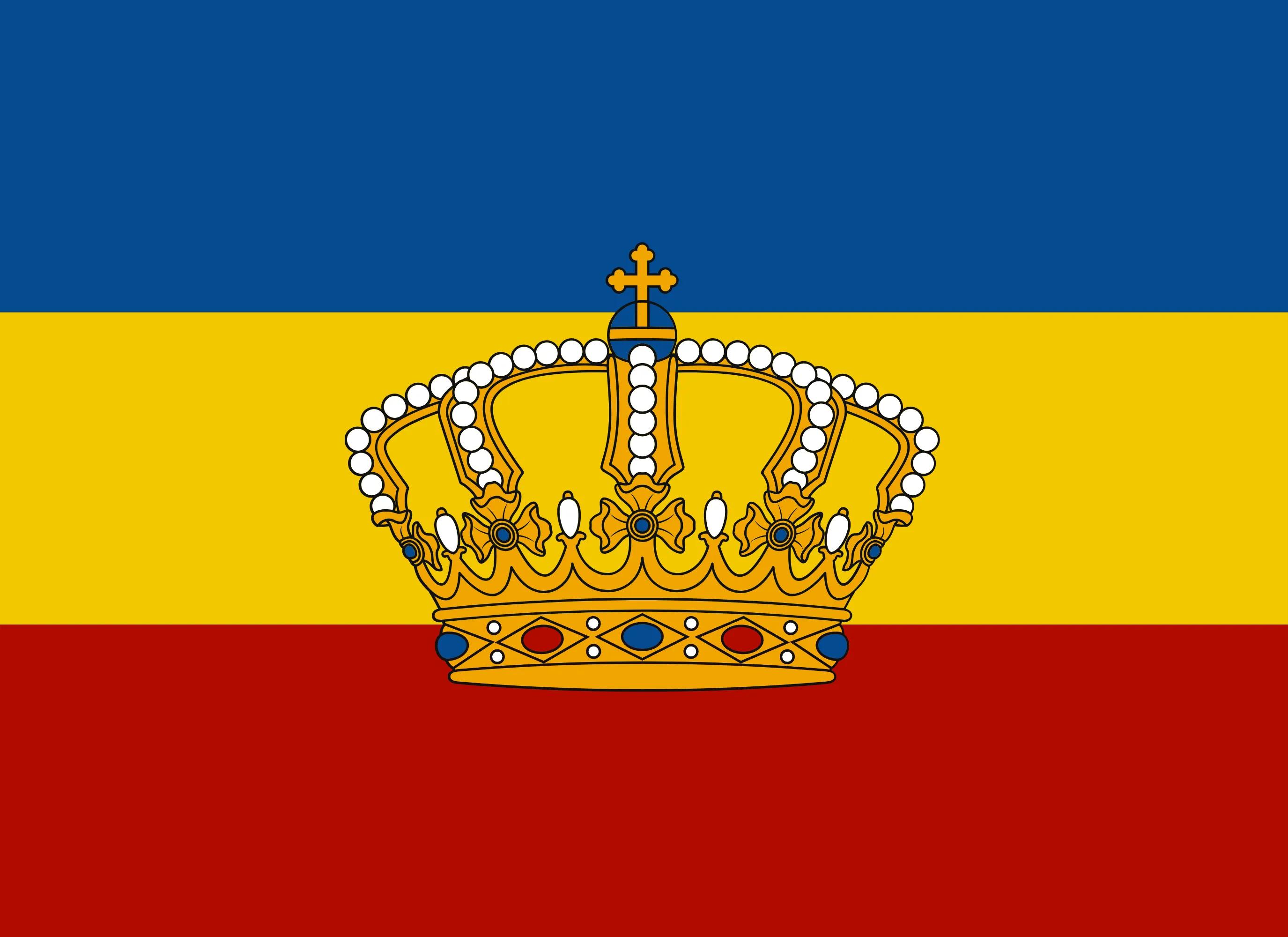 Flag of the Middle Qevran constructed language