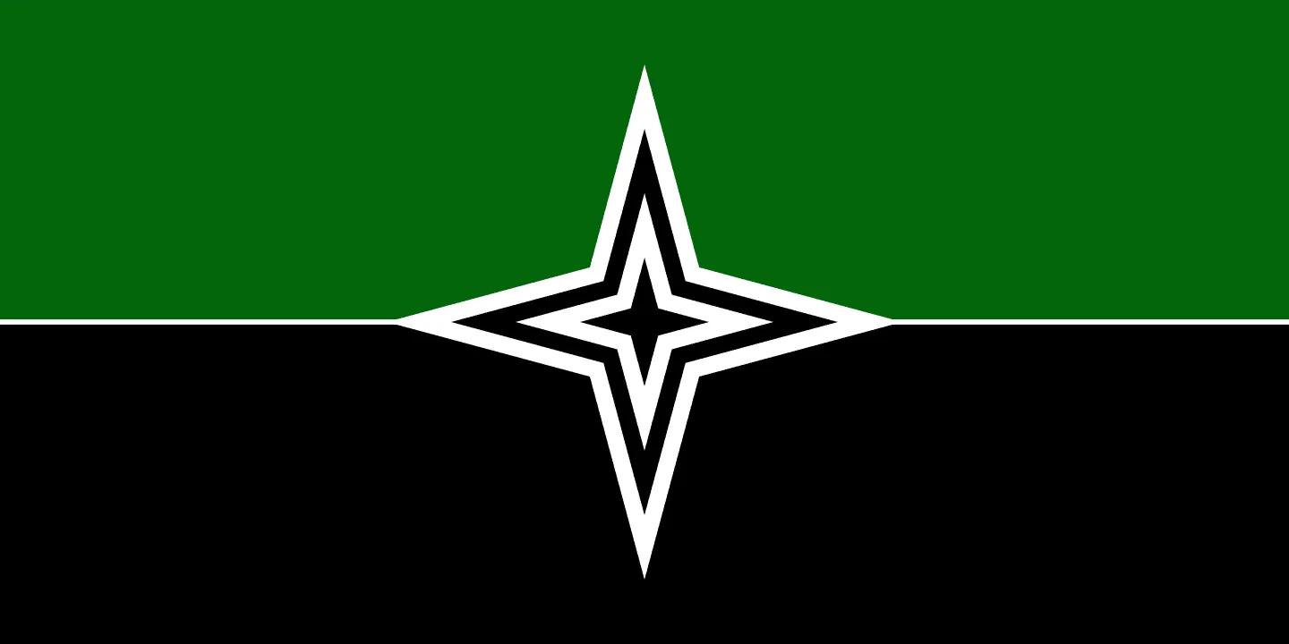Flag of the Sattég constructed language