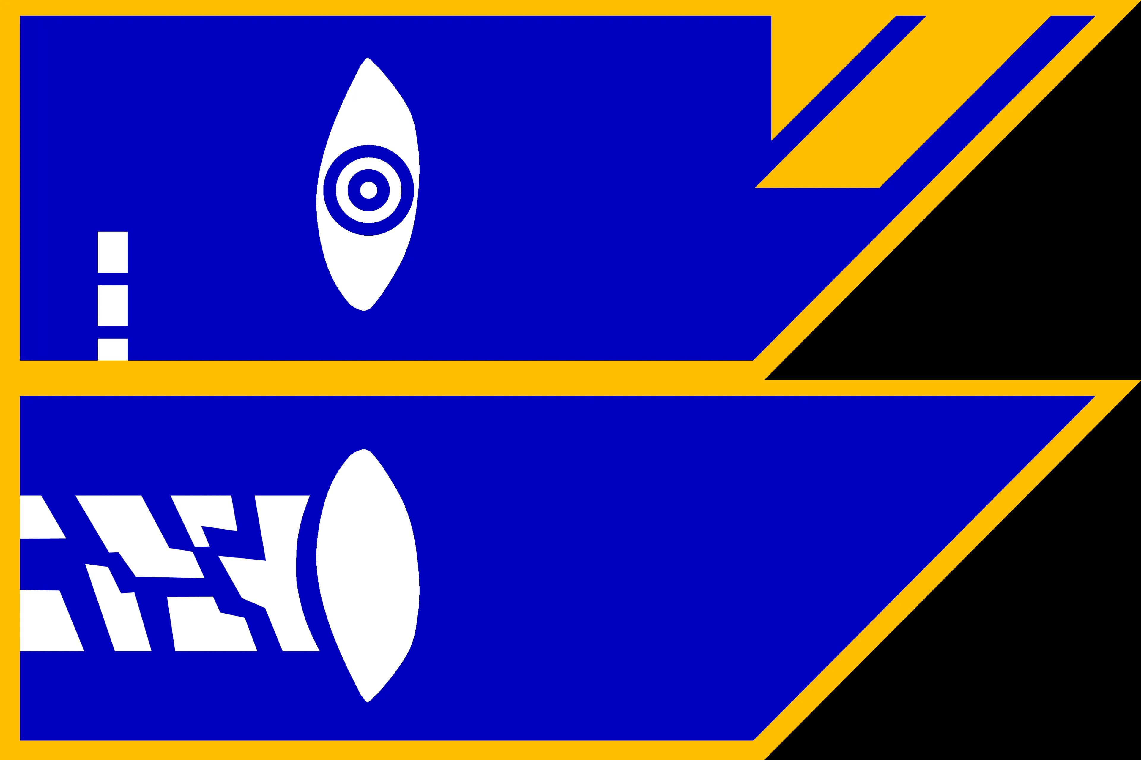 Flag of the Ultranian constructed language
