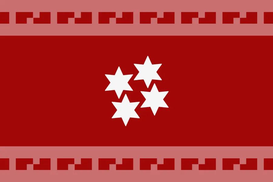 Flag of the Kredomir constructed language