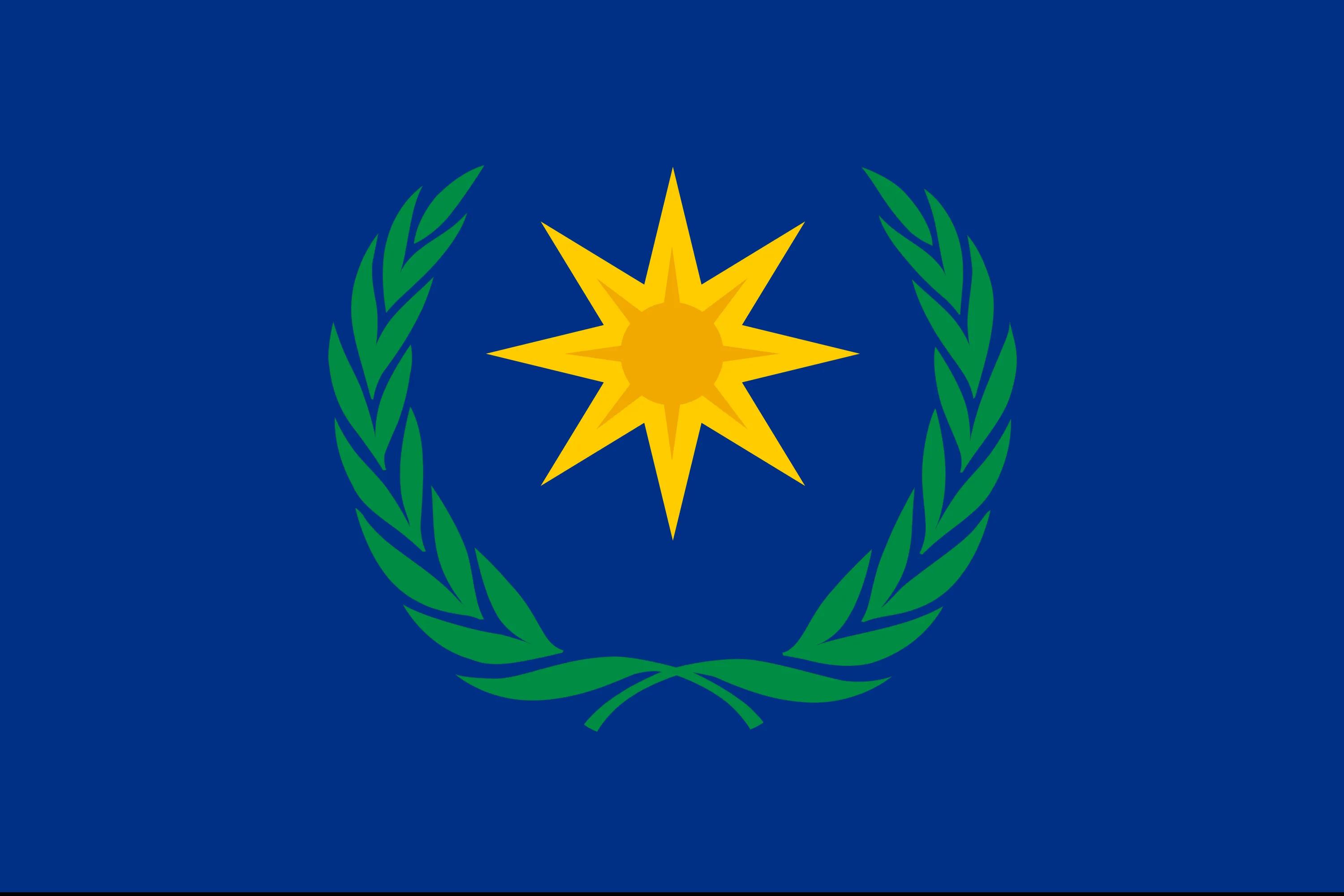 Flag of the Europeo constructed language